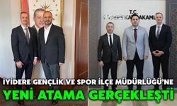 İyidere Gençlik ve Spor İlçe Müdürlüğü’ne Yeni Atama Gerçekleşti
