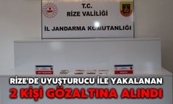 Rize'de Uyuşturucu İle Yakalanan 2 Kişi Gözaltına Alındı