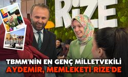 TBMM'nin En Genç Milletvekili Aydemir, Memleketi Rize'de