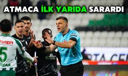 Atmaca İlk Yarıda Sarardı