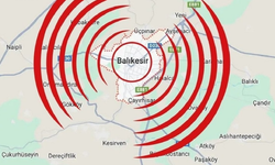 Balıkesir'de 4.9 Büyüklüğünde Deprem