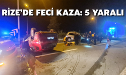 Rize’de Feci Kaza: 5 Yaralı