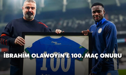 İbrahim Olawoyin’e 100. Maç Onuru