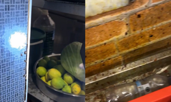 Alışveriş Merkezindeki Restoranlarda Mide Bulandıran Görüntüler