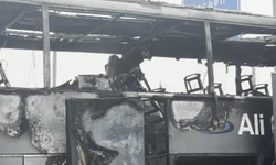 Seyir Halindeki Yolcu Otobüsünde Yangın: Facia Son Anda Önlendi