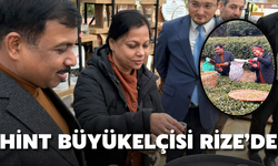 Hindistan’ın Türkiye Büyükelçisi Rize’de: “Günde 7-8 Bardak Çay İçiyorum