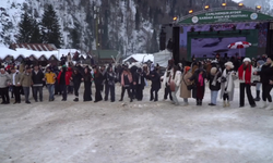 Ayder Kardan Adam Kış Festivali'nde İkinci Gün Heyecanı