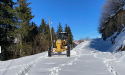 Trabzon’da Karla Mücadele Sürüyor