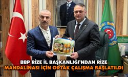 BBP Rize İl Başkanlığı’ndan Rize Mandalinası İçin Ortak Çalışma Başlatıldı