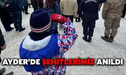 Ayder’de Şehitlerimiz Anıldı