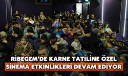 RİBEGEM’de Karne Tatiline Özel Sinema Etkinlikleri Devam Ediyor