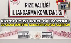 Rize’de Uyuşturucu Operasyonu: 30 Gram Sentetik Kannabinoid Ele Geçirildi