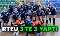 RTEÜ 3'te 3 Yaptı