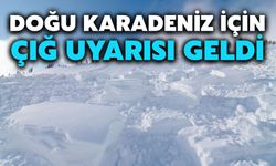 Doğu Karadeniz İçin Çığ Uyarısı Geldi