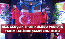 Rize Gençlik Spor Kulübü Paris’te Takım Halinde Şampiyon Oldu