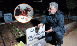 Depremde Tüm Ailesini Kaybeden Baba, 04.17'de Mezar Başında Gözyaşlarına Boğuldu