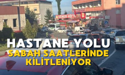 Hastane Yolu Sabah Saatlerinde Kilitleniyor