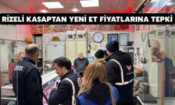 Rizeli Kasaptan Yeni Et Fiyatlarına Tepki