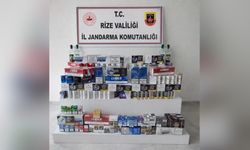 Rize'de 1145 Paket Kaçak Sigara Ele Geçirildi