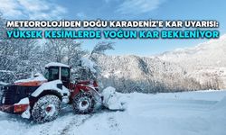 Meteorolojiden Doğu Karadeniz’e Kar Uyarısı: Yüksek Kesimlerde Yoğun Kar Bekleniyor
