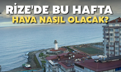 Rize’de Hava Değişken: Yükseklerde Kar, Merkezde Yağmur