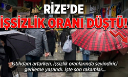 Rize'de İşsizlik Oranı Düştü