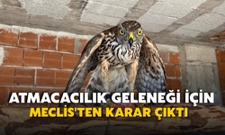 Atmacacılık Geleneği İçin Meclis'ten Karar Çıktı