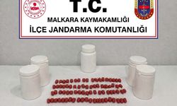 Malkara'da uyuşturucu operasyonu: 97 hap ele geçirildi