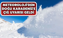 Doğu Karadeniz İçin Çığ Uyarısı