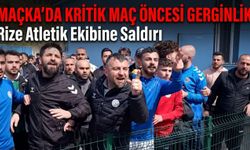 Maçka’da Kritik Maç Öncesi Gerginlik: Rize Atletik Ekibine Saldırı