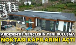 Ardeşen'de Gençlerin Yeni Buluşma Noktası Kapılarını Açtı
