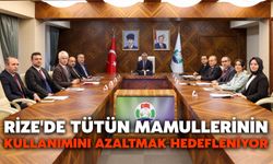 Rize'de Tütün Mamullerinin Kullanımını Azaltmak Hedefleniyor