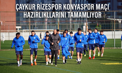 Çaykur Rizespor, Konyaspor Maçı Hazırlıklarını Tamamlıyor