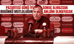 "Pazartesi Günü İyi Bir Sonuç Almazsak Bugünkü Mutluluğun Bir Anlamı Olmayacak