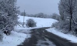 Bolu'da Nisan Ayında Kar Sürprizi