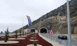 Karadeniz'i İç Anadolu'ya bağlayan Kırkdilim Tünelleri trafiğe açıldı