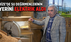 Rize’de Tarihi Değirmenler Yerini Elektrikli Değirmenlere Bırakıyor