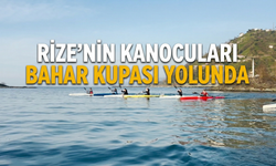 Rize’nin Kanocuları Bahar Kupası Yolunda