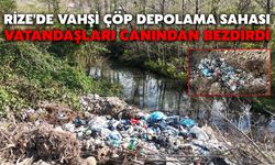 Rize'de Vahşi Çöp Depolama Sahası Vatandaşları Canından Bezdirdi