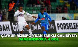 Çaykur Rizespor’dan Farklı Galibiyet: Samsunspor’a 4 Gol