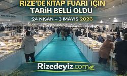Rize’de Kitap Fuarı İçin Tarih Belli Oldu