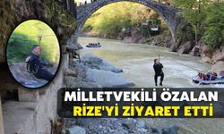 Milletvekili Özalan, Rize'yi Ziyaret Etti