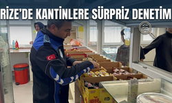 Rize’de Kantinlere Sürpriz Denetim