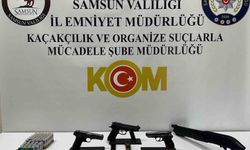 Samsun'da ruhsatsız silah operasyonu