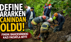 Define Kazısı Faciayla Bitti: Göçük Altında Kalan Şahıs Hayatını Kaybetti