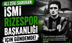 Ali Zeki Saruhan İsmi Rizespor Başkanlığı İçin Gündemde