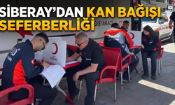 SİBERAY’dan Kan Bağışı Seferberliği