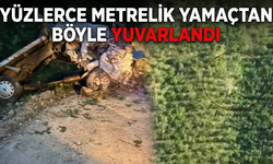 Yüzlerce Metreden Böyle Düştü