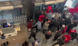 CHP Genel Merkezi önünde tahliye gerginliği