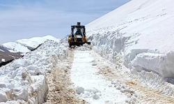 Giresun'da Mayıs Ayında Kar Mücadelesi